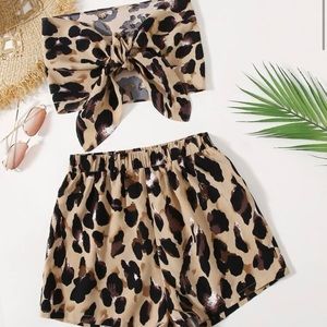 Two Piece Set Cheetah